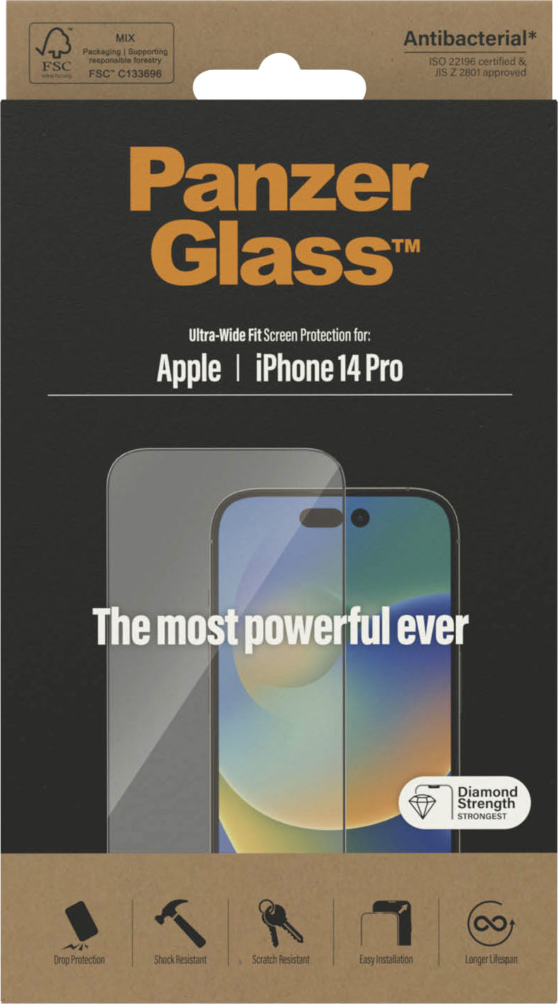 PanzerGlass Displayschutzglas »iPhone 14 Pro Ultrawide AB« von PanzerGlass