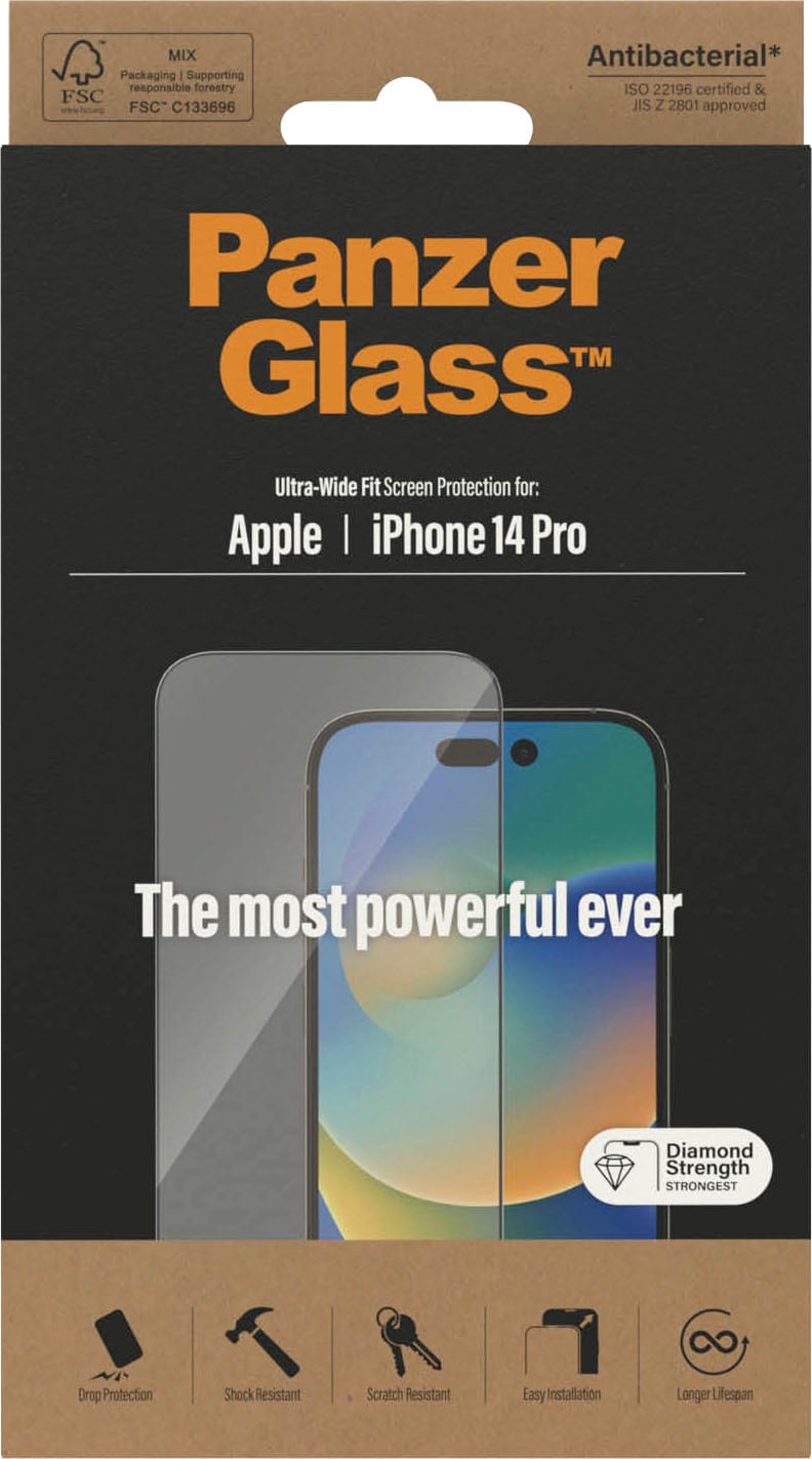 PanzerGlass Displayschutzglas »iPhone 14 Pro Ultrawide AB« von PanzerGlass