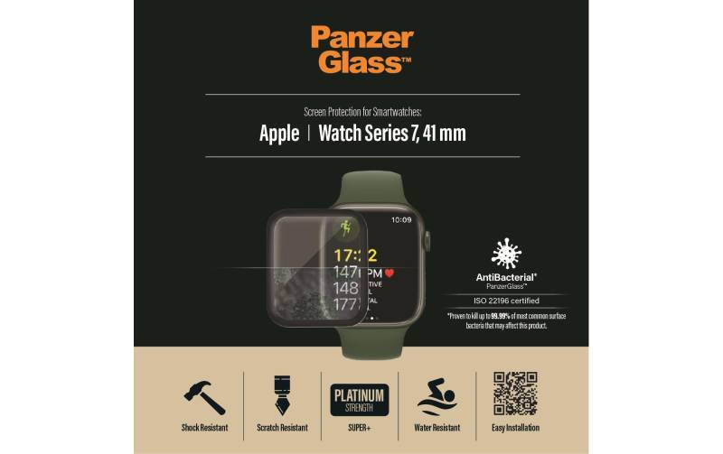 PanzerGlass Schutzfolie »AB Apple Watch Series 45511 (41 mm)«, (1 St.) von PanzerGlass