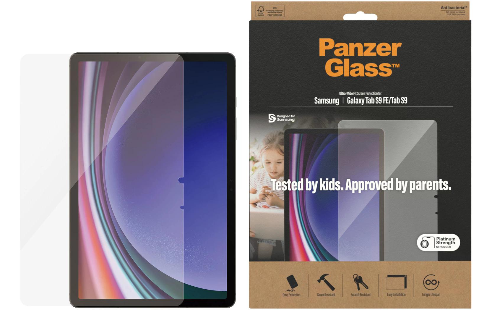 PanzerGlass Schutzfolie »Ultra Wide Fit Galaxy Tab S8/S9«, (1 St.) von PanzerGlass