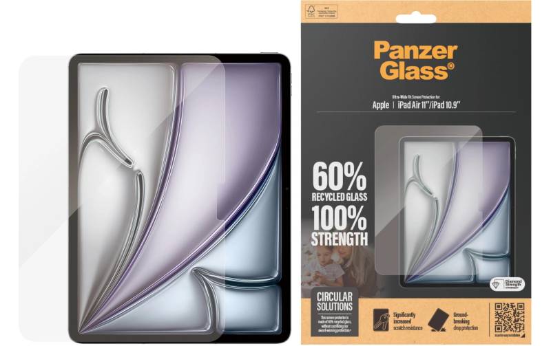 PanzerGlass Schutzfolie »Ultra-Wide Fit iPad Air -2024 & iPad 10th Gen, 10,9« von PanzerGlass