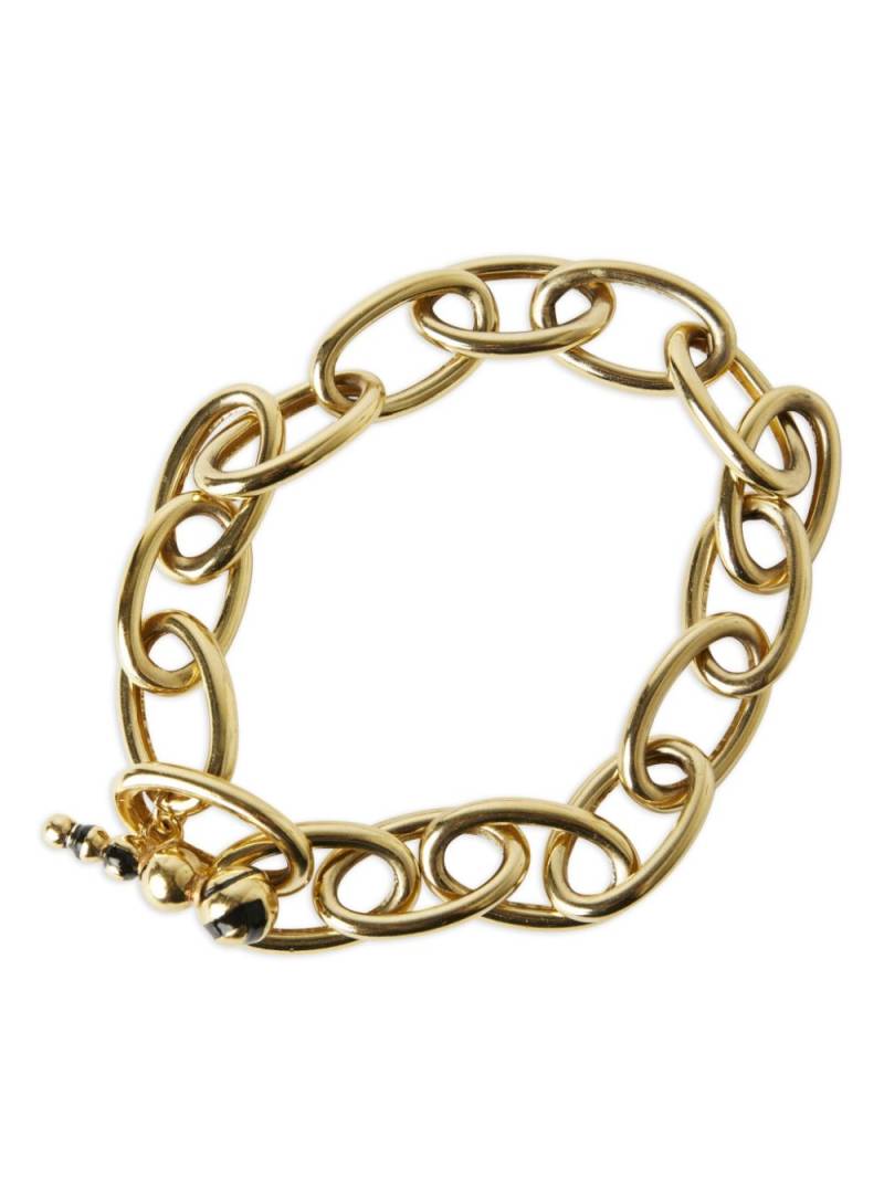 Paola Sighinolfi Agios chunky chain necklace - Gold von Paola Sighinolfi