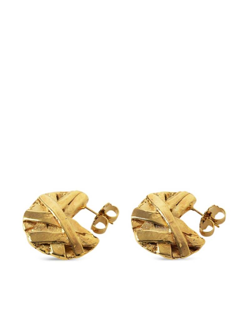 Paola Sighinolfi Icon small-hoop earrings - Gold von Paola Sighinolfi