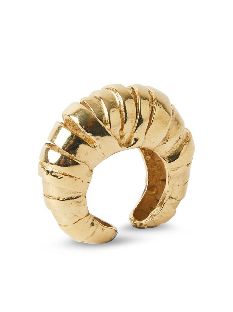 Paola Sighinolfi Wrap chunky ring - Gold von Paola Sighinolfi