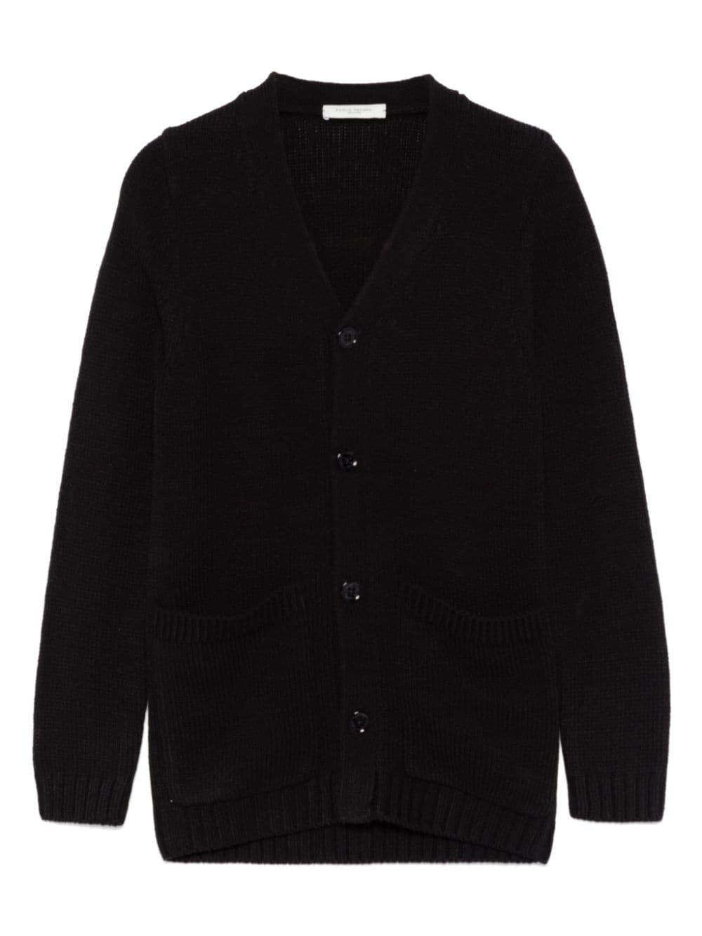 Paolo Pecora Kids chunky-knit cardigan - Black von Paolo Pecora Kids