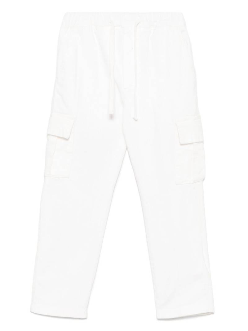 Paolo Pecora Kids corduroy cargo pants - White von Paolo Pecora Kids