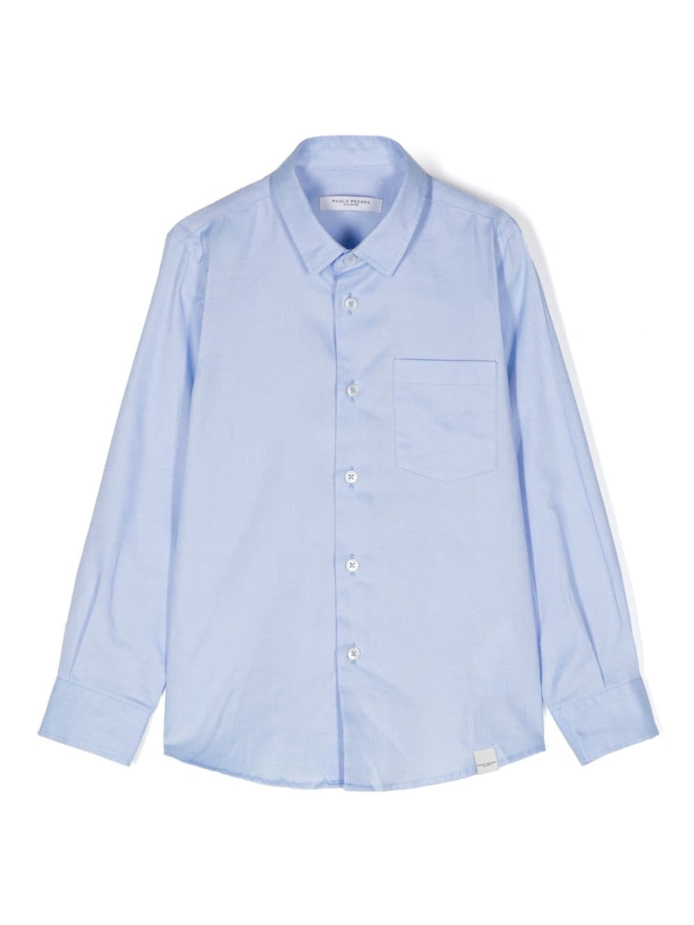 Paolo Pecora Kids cotton shirt - Blue von Paolo Pecora Kids