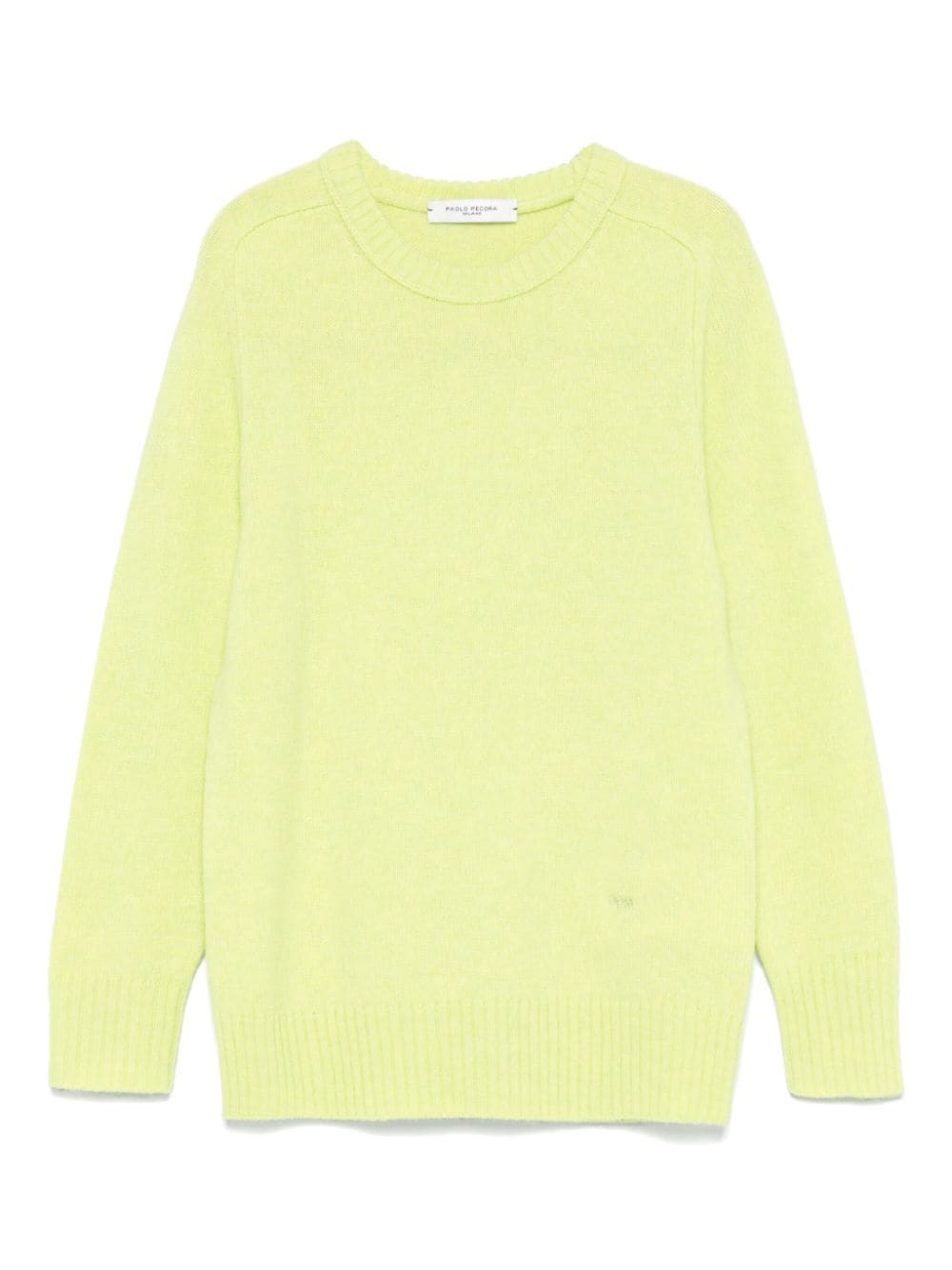 Paolo Pecora Kids logo-embroidered sweater - Green von Paolo Pecora Kids