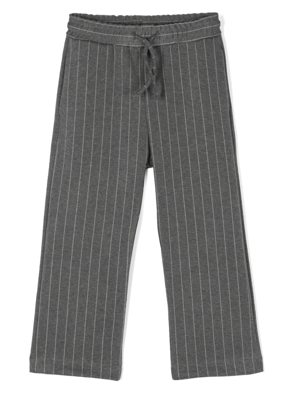 Paolo Pecora Kids pinstripe trousers - Grey von Paolo Pecora Kids