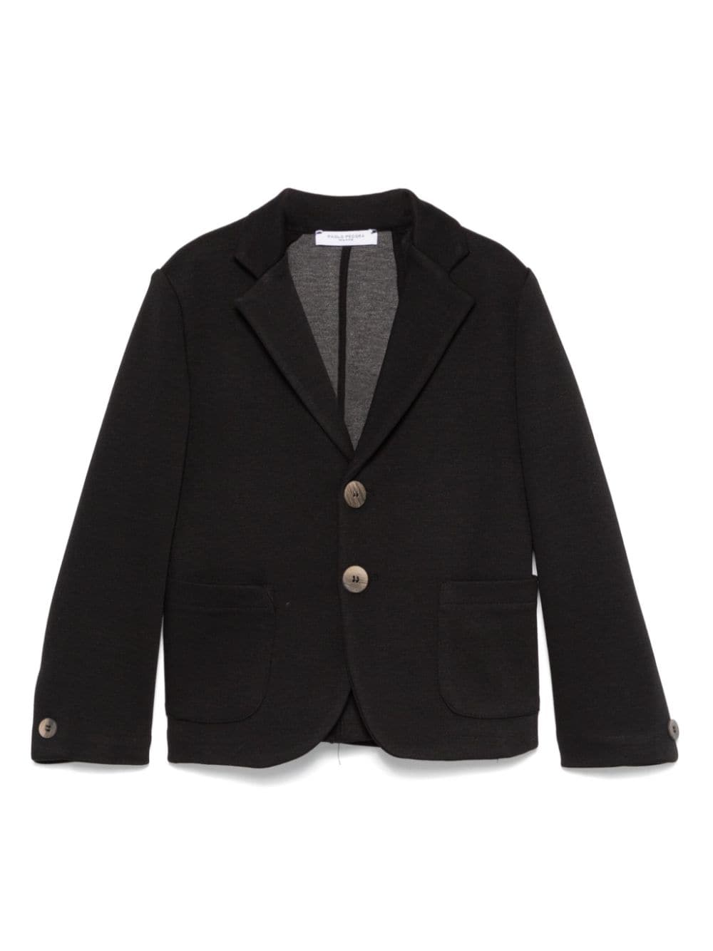 Paolo Pecora Kids single-breasted blazer - Black von Paolo Pecora Kids