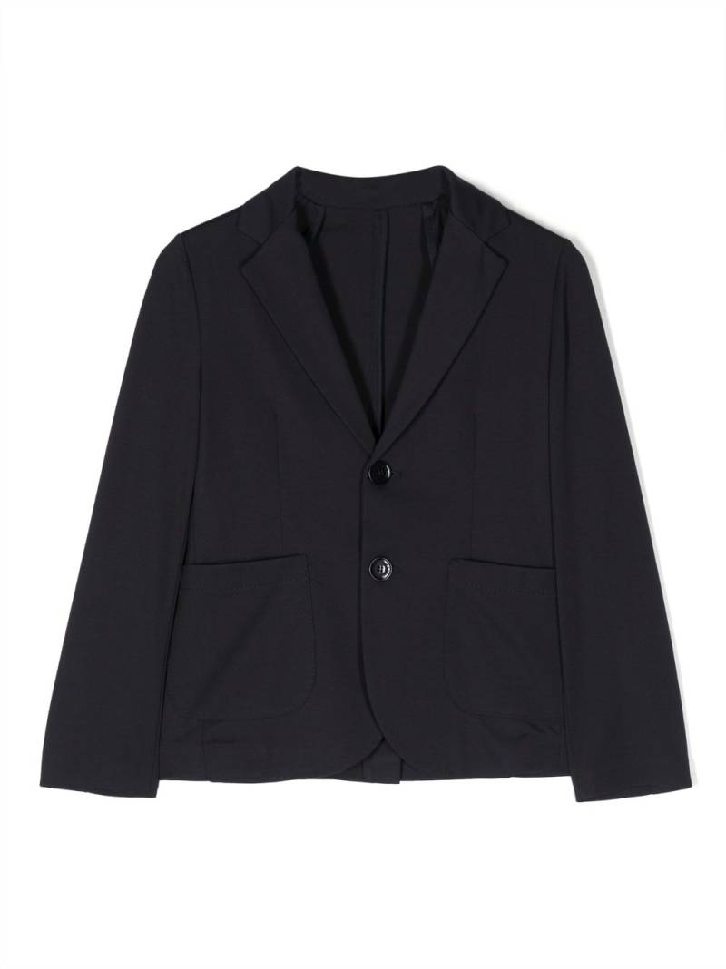 Paolo Pecora Kids single-breasted blazer - Blue von Paolo Pecora Kids