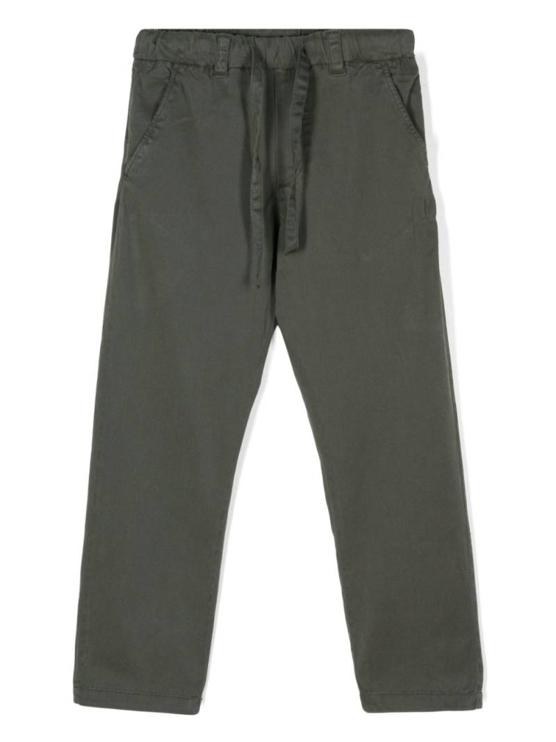 Paolo Pecora Kids straight-leg trousers - Green von Paolo Pecora Kids