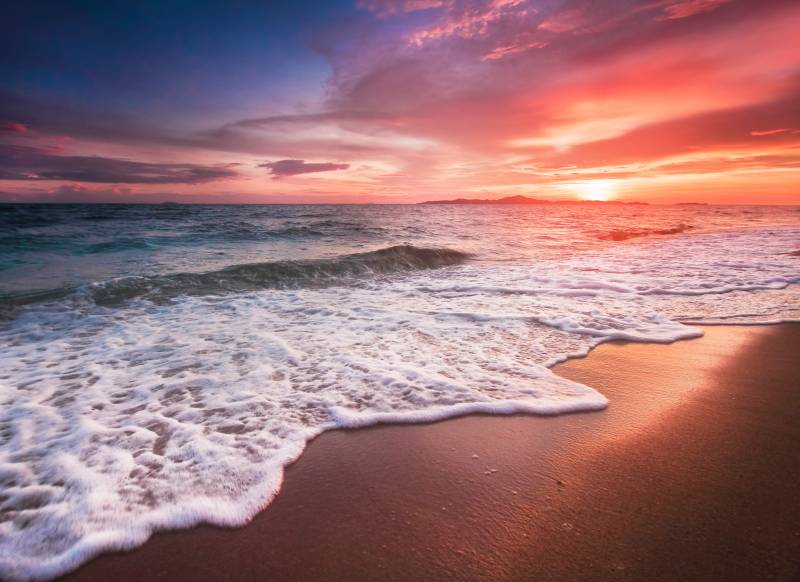Papermoon Fototapete »Beautiful Sun Beach Thailand« von Papermoon
