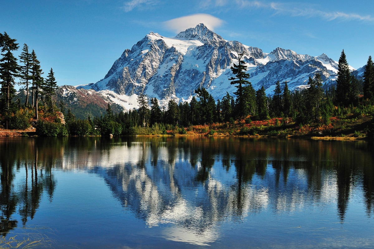 Papermoon Fototapete »Berg Shuksan« von Papermoon