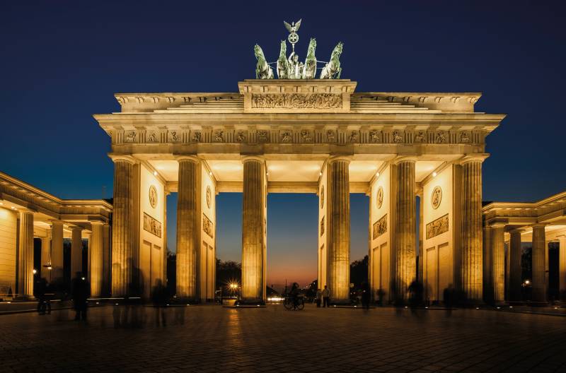 Papermoon Fototapete »Brandenburg Gate« von Papermoon