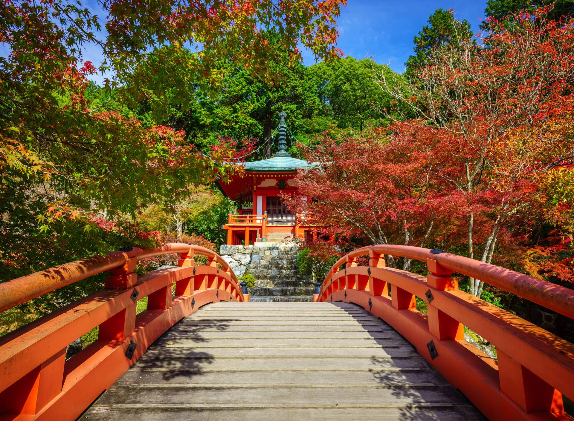 Papermoon Fototapete »Daigoji Temple Kyoto« von Papermoon