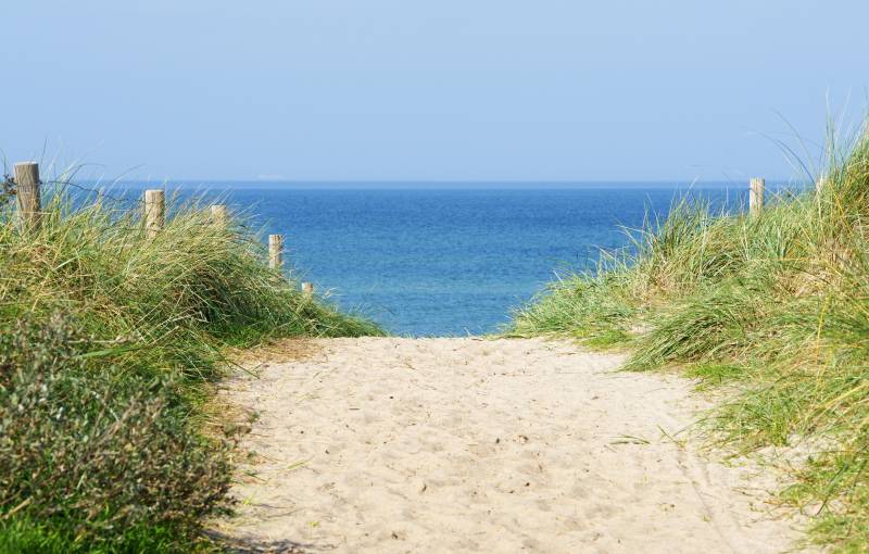 Papermoon Fototapete »Dune at the Ocean« von Papermoon