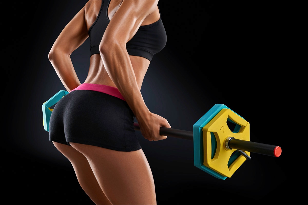 Papermoon Fototapete »Fitness Frau« Papermoon Fototapete »Fitness Frau« von Papermoon