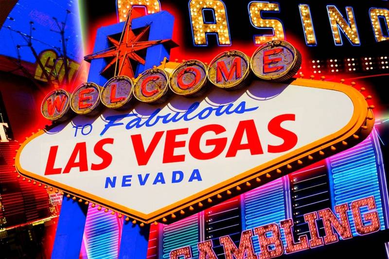 Papermoon Fototapete »Las Vegas« von Papermoon