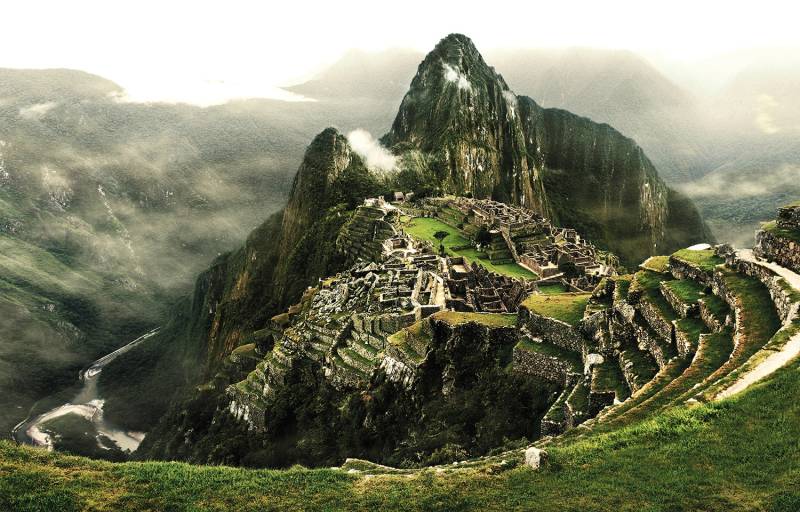 Papermoon Fototapete »Machu Picchu« von Papermoon