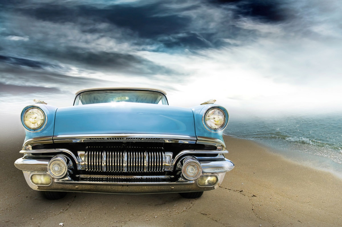 Papermoon Fototapete »Oldtimer« von Papermoon
