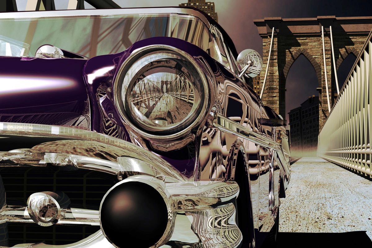 Papermoon Fototapete »Oldtimer« Papermoon Fototapete »Oldtimer« von Papermoon