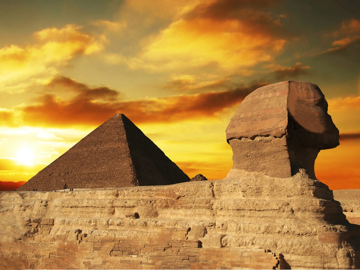 Papermoon Fototapete »Pyramidensphinx« Papermoon Fototapete »Pyramidensphinx« von Papermoon