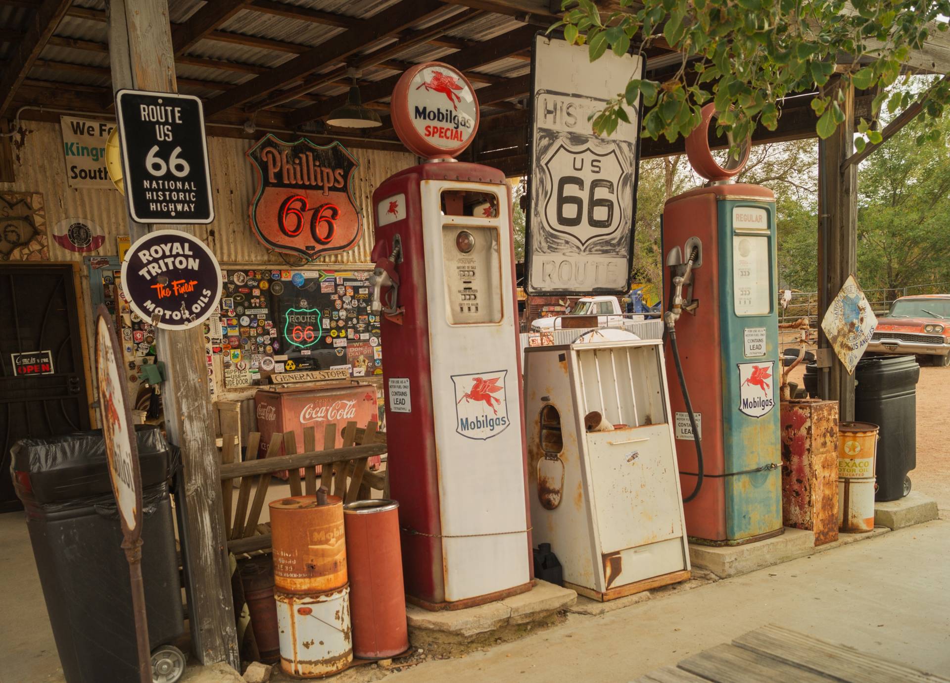 Papermoon Fototapete »Route 66 Arizona« Papermoon Fototapete »Route 66 Arizona« von Papermoon