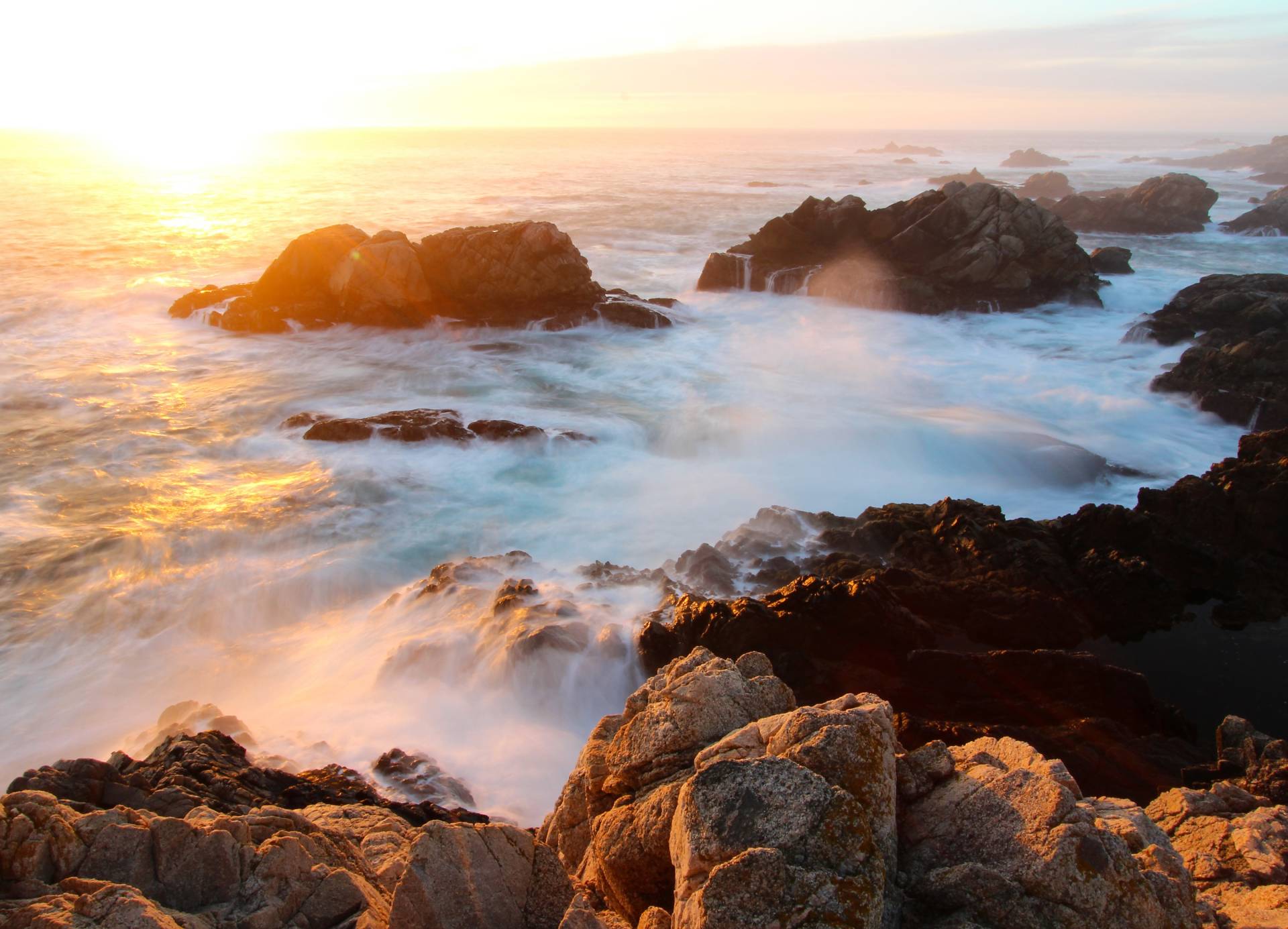 Papermoon Fototapete »Sunset on Big Sur Coast« Papermoon Fototapete »Sunset on Big Sur Coast« von Papermoon