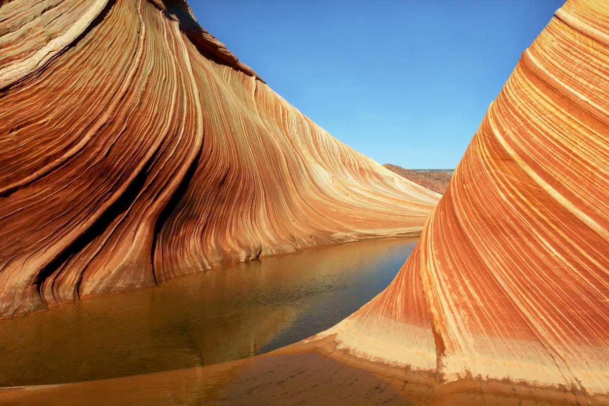 Papermoon Fototapete »Wellen Pariah Canyon« von Papermoon