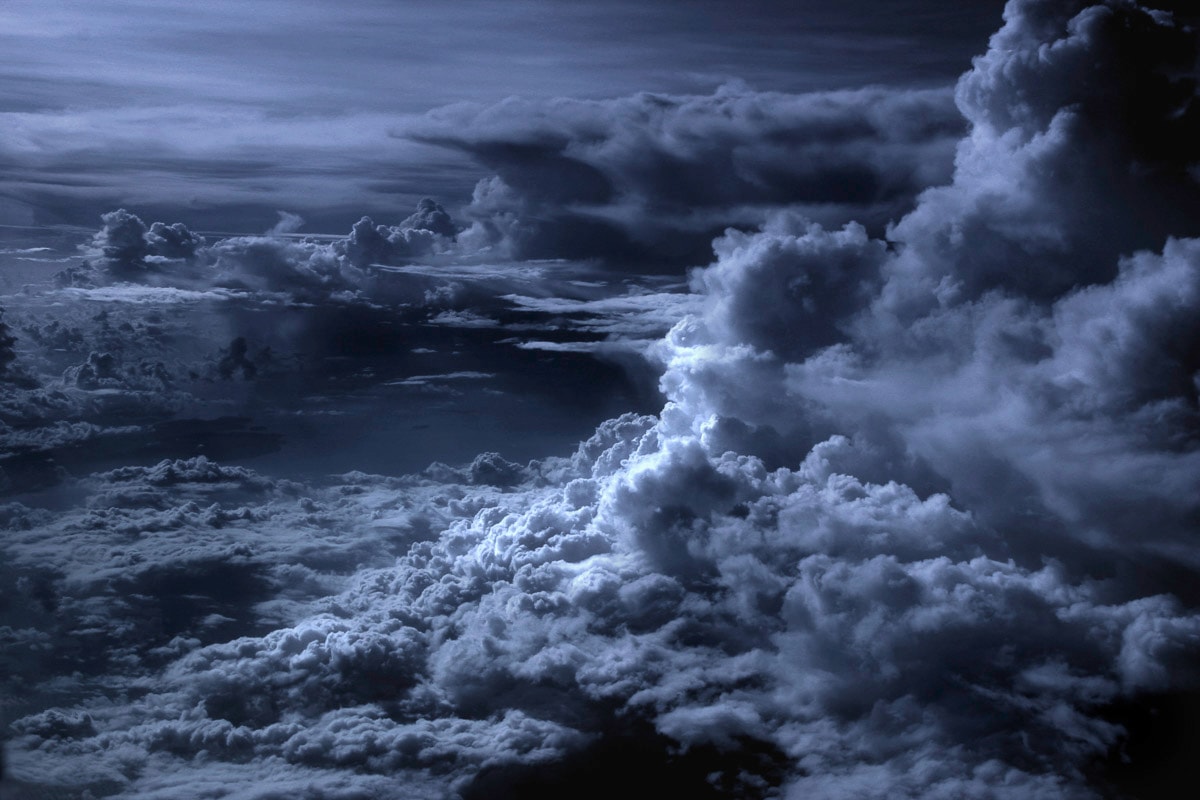 Papermoon Fototapete »Wolken« Papermoon Fototapete »Wolken« von Papermoon