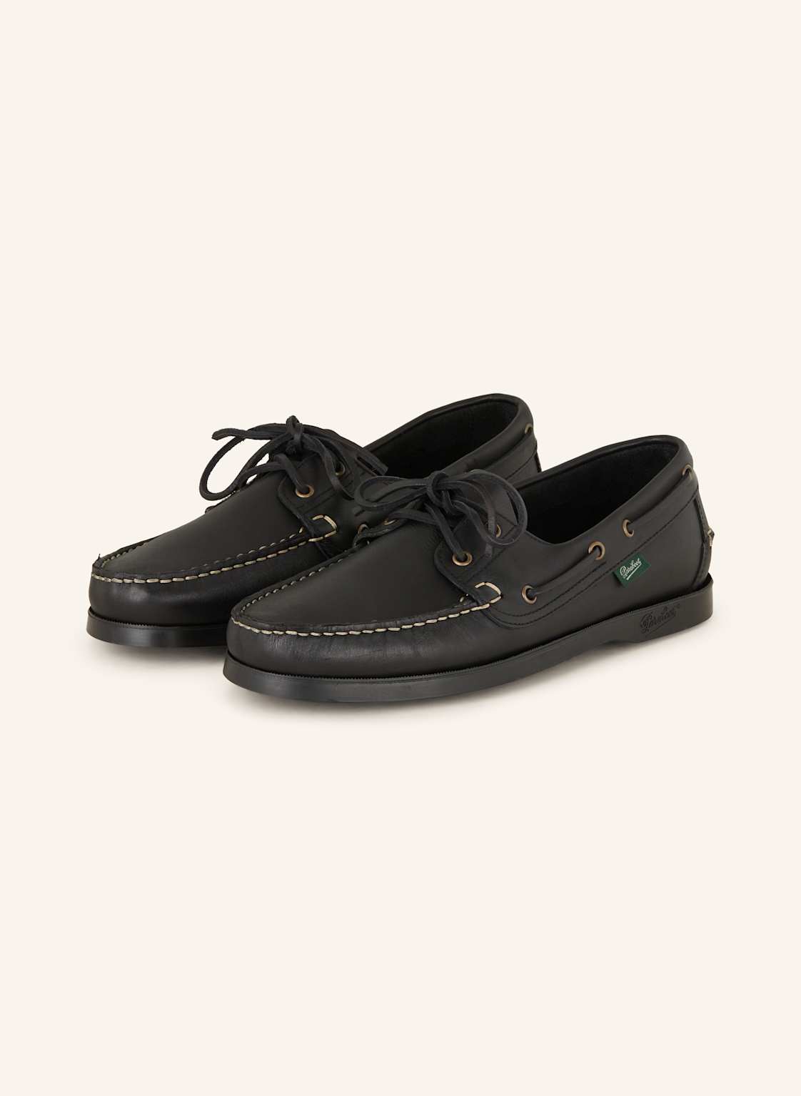Paraboot Bootsschuhe Barth schwarz Paraboot Bootsschuhe Barth schwarz von Paraboot
