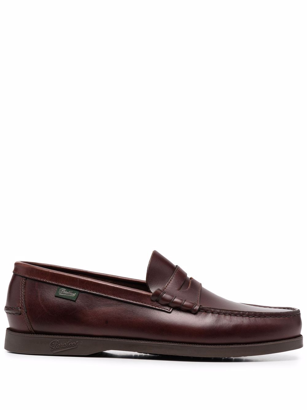 Paraboot Coraux logo-tag loafers - Brown von Paraboot