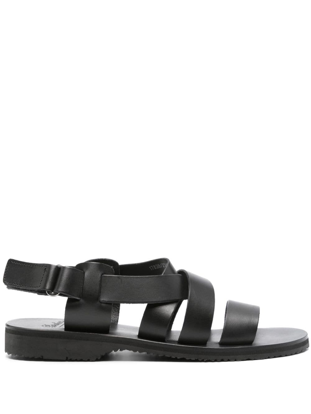 Paraboot Noumea leather sandals - Black von Paraboot