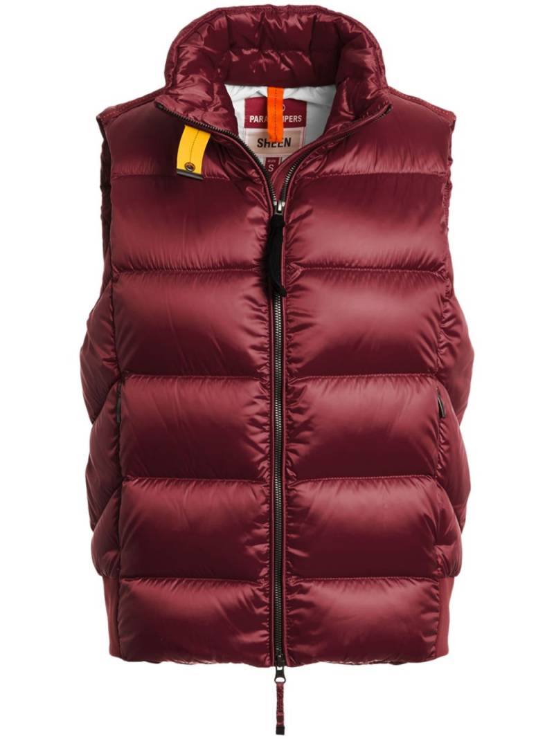 Parajumpers Ali puffer vest - Red von Parajumpers