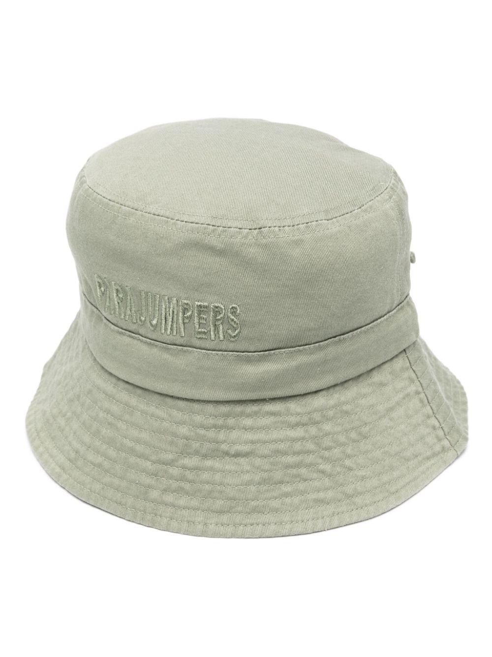 Parajumpers Gab cotton bucket hat - Green von Parajumpers