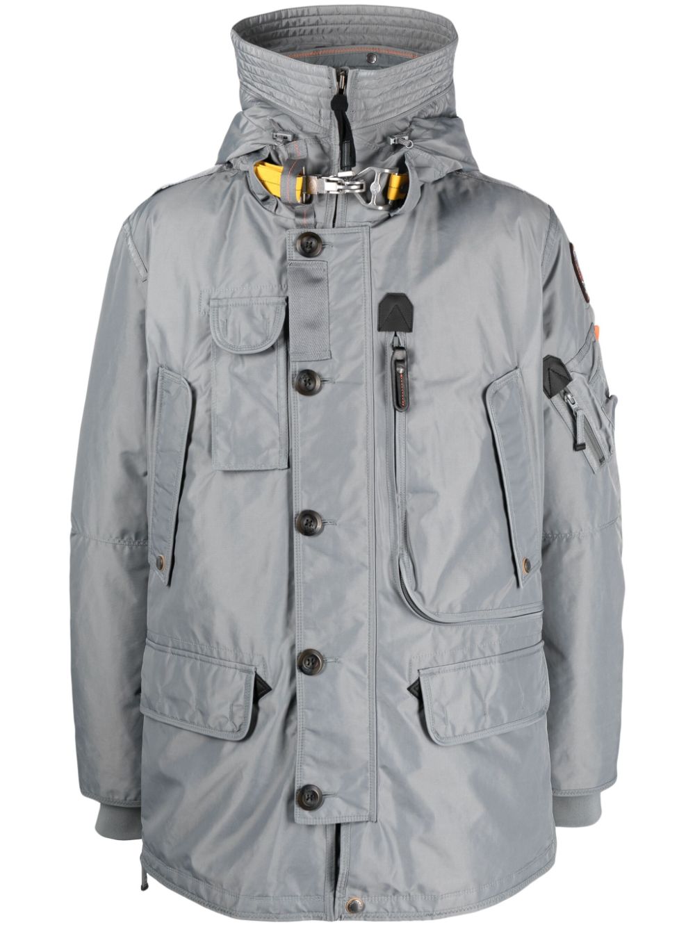 Parajumpers Kodiak windproof hooded jacket - Grey von Parajumpers