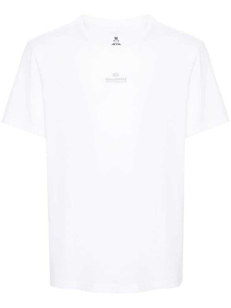 Parajumpers Rescue cotton T-shirt - White von Parajumpers