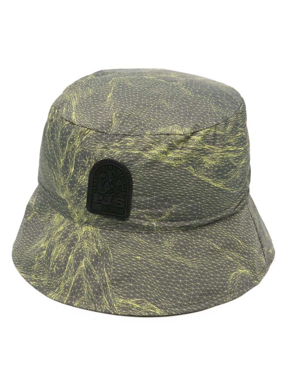 Parajumpers Wire water-repellent bucket hat - Green von Parajumpers