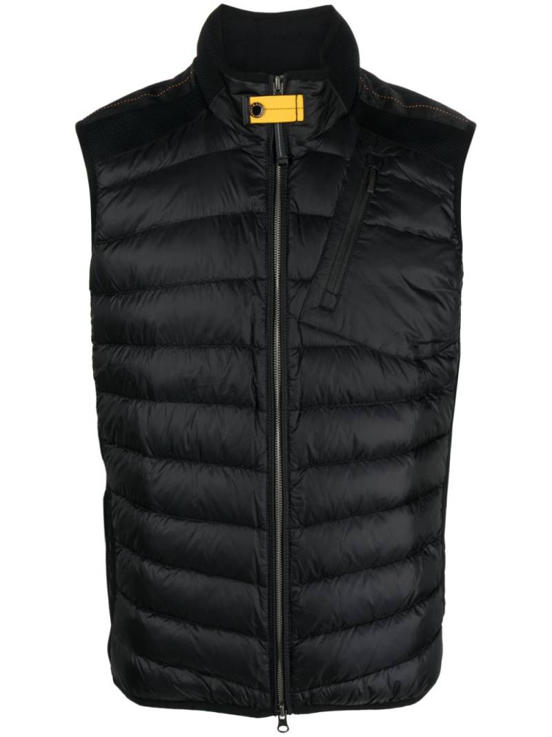 Parajumpers Zavier zip-up gilet - Black von Parajumpers