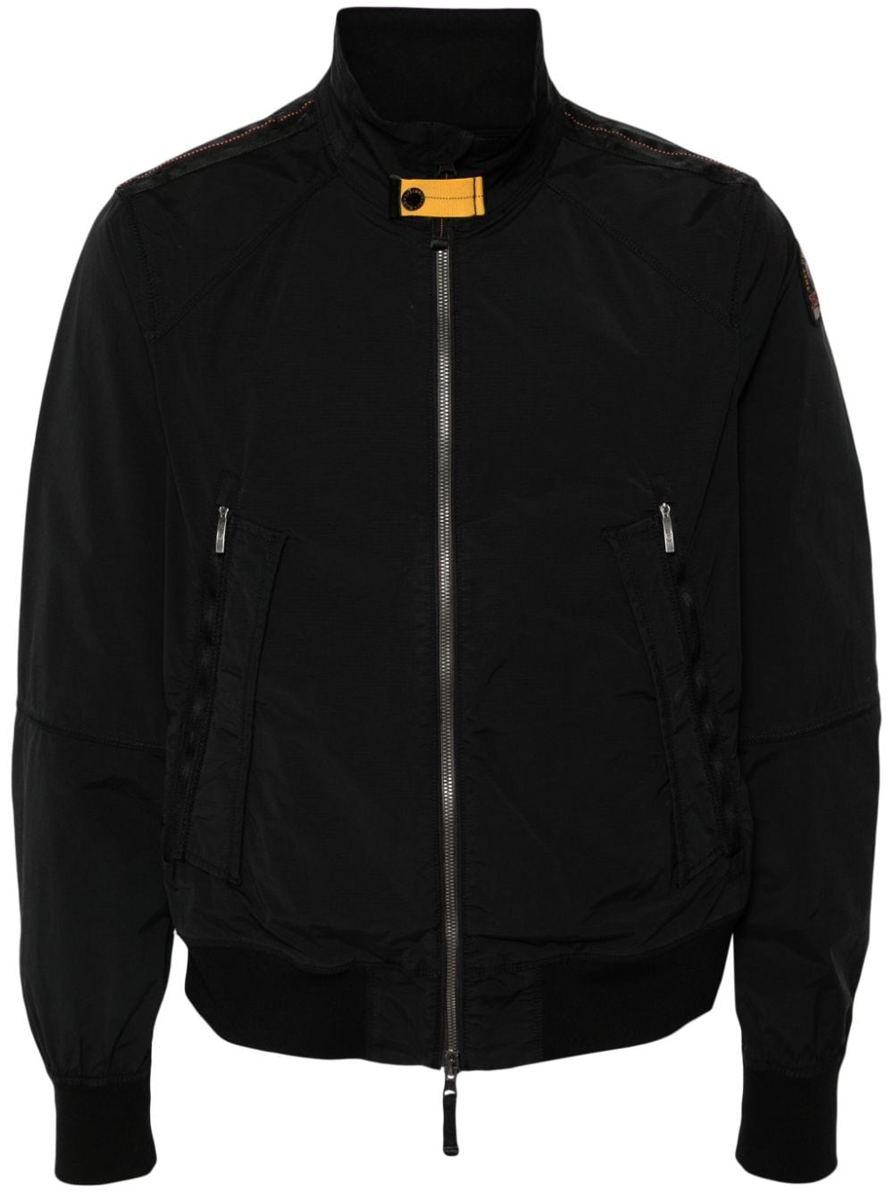 Parajumpers logo-patch bomber jacket - Black von Parajumpers