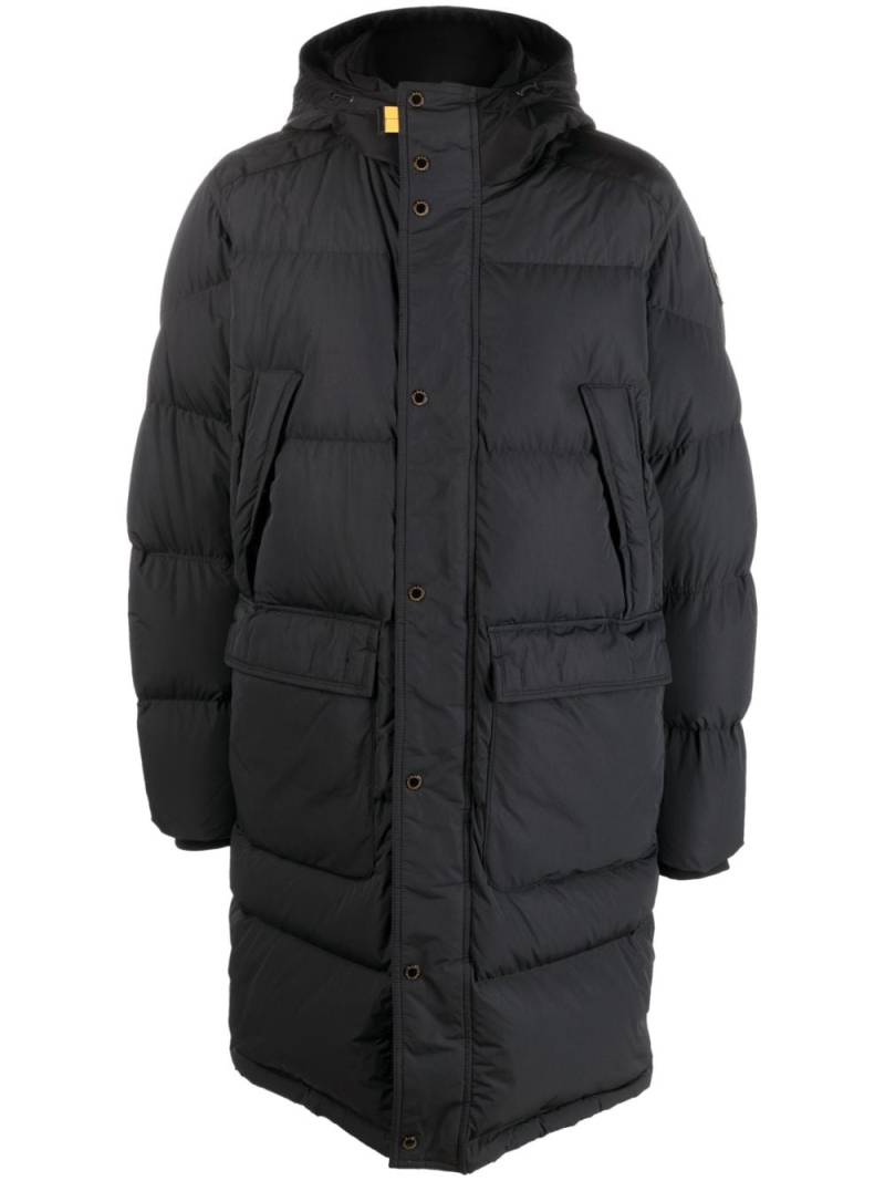 Parajumpers padded duck-down raincoat - Black von Parajumpers