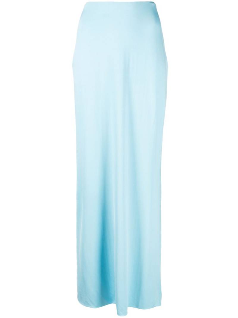 Paris Georgia 08 high-waisted maxi skirt - Blue von Paris Georgia