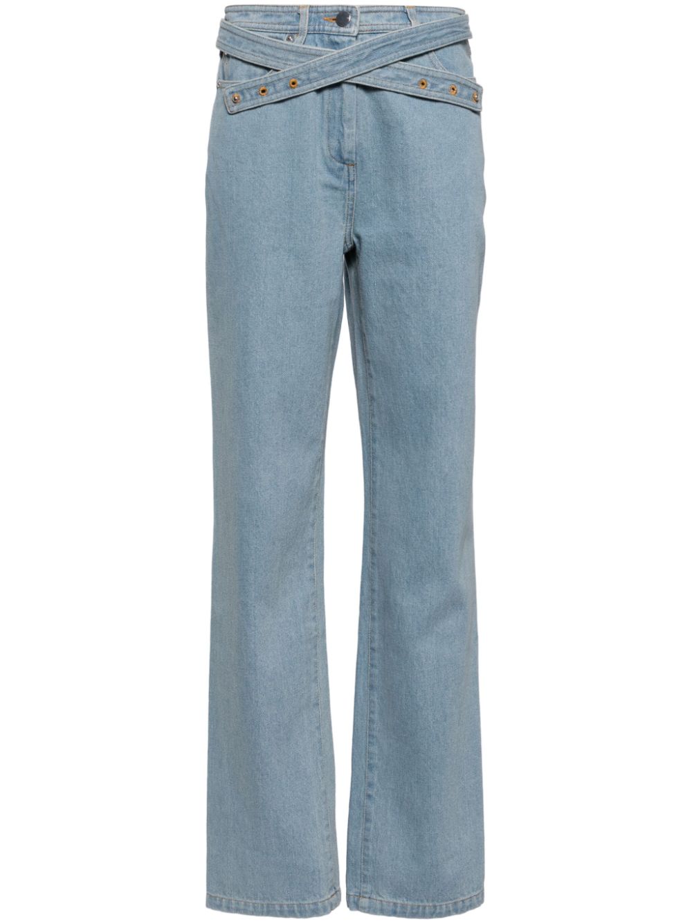 Paris Georgia Jo straight-leg jeans - Blue von Paris Georgia