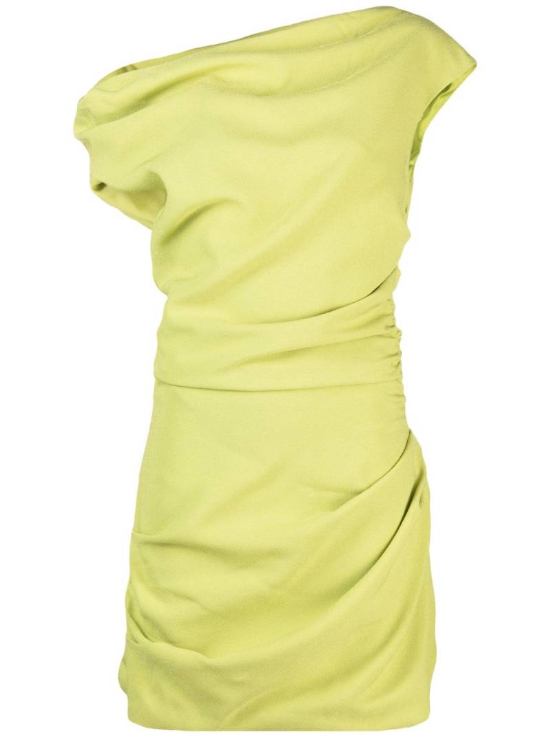 Paris Georgia Remmy one-shoulder minidress - Green von Paris Georgia