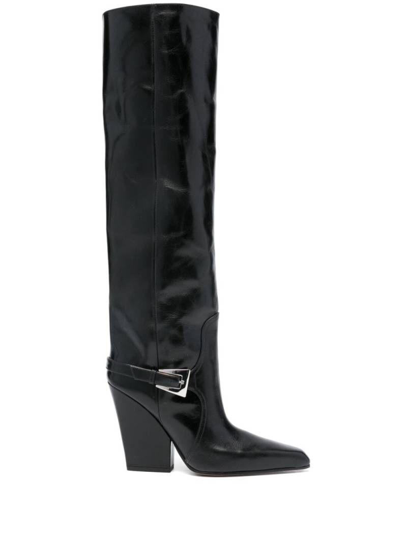 Paris Texas 100mm Jane boots - Black von Paris Texas