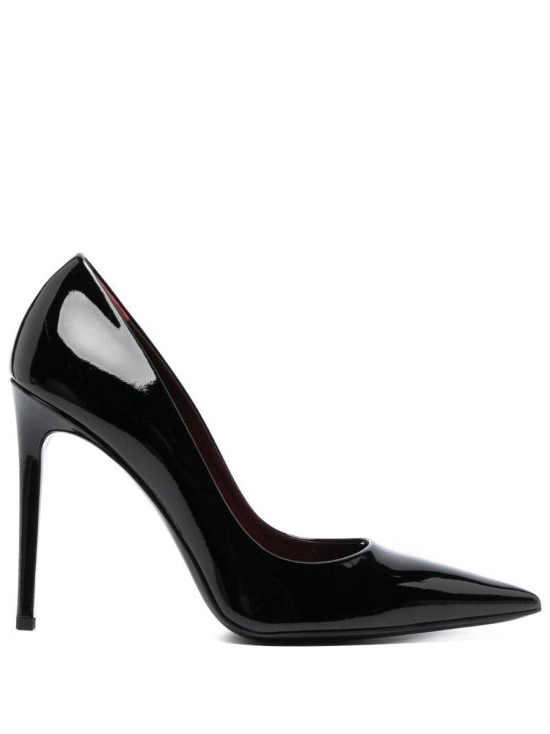 Paris Texas 105mm pointed-toe leather pumps - Black von Paris Texas