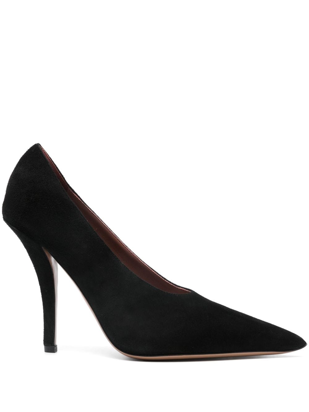 Paris Texas 110mm suede pumps - Black von Paris Texas