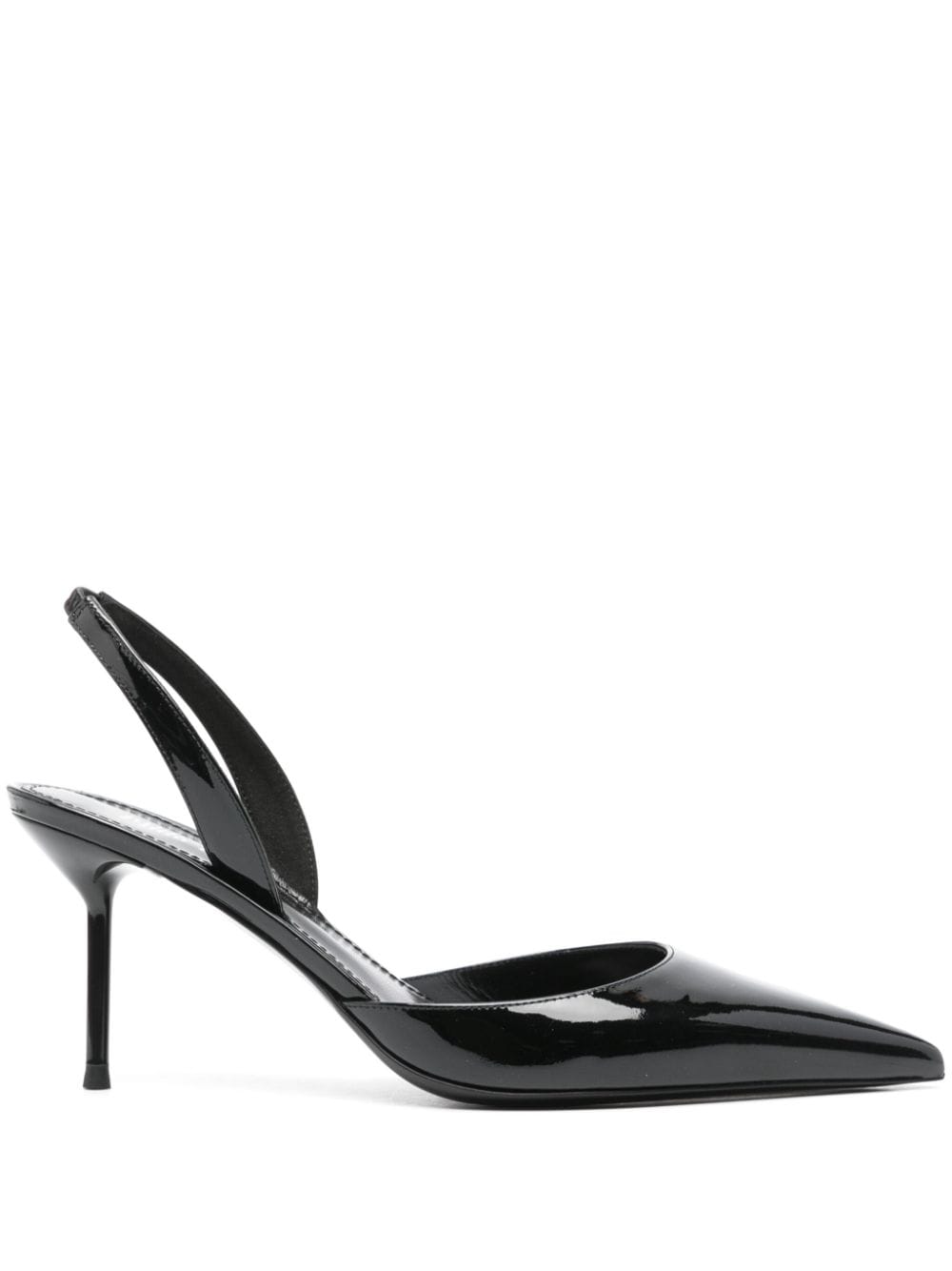 Paris Texas 70mm Lidia slingback pumps - Black von Paris Texas