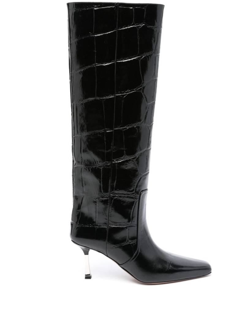 Paris Texas 80mm leather boots - Black von Paris Texas